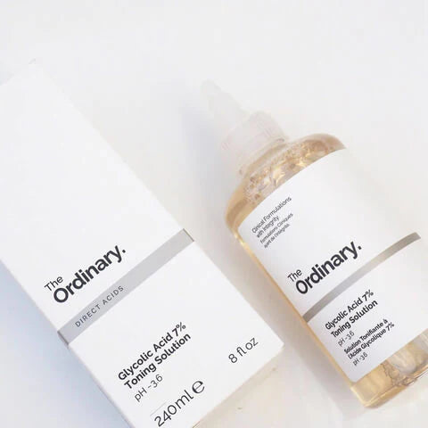 The Ordinary Glycolic Acid 7% Toning Solution – Exfoliating Face Toner For Radiant Skin