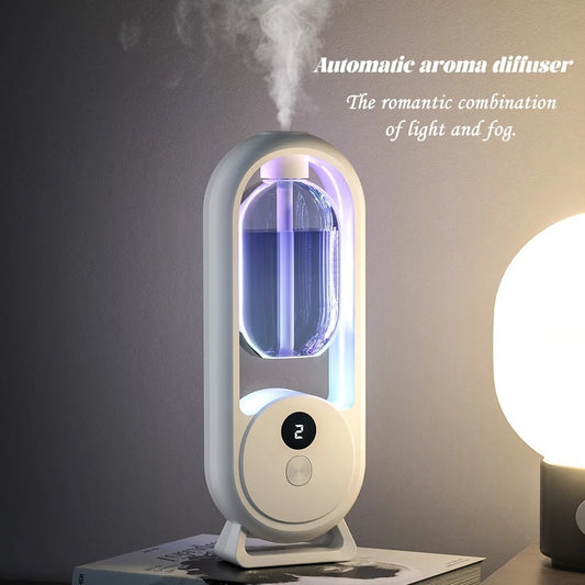 Rechargeable 5-mode Aromatic Diffuser – Timed Essential Oil Air Freshener For Bedroom