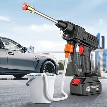 Automatic Cordless Wireless Car Wash Spray Gun High Pressure