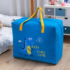 Storage Bags Cartoon Pattern Double Zipper