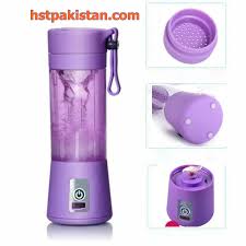 Portable USB Juicer Blender (380ml) – Mini Cordless, Ice Crushing