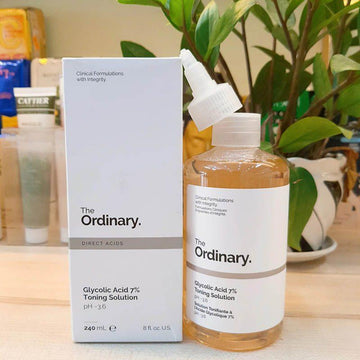 The Ordinary Glycolic Acid 7% Toning Solution – Exfoliating Face Toner For Radiant Skin